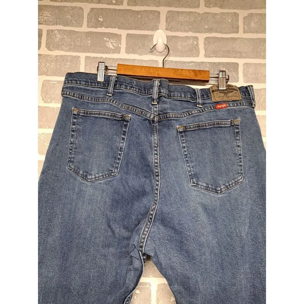 Wangler Premium Quality Mens Jeans Pants‎ Relaxed Fit 5 Pockets Size 40 X 30